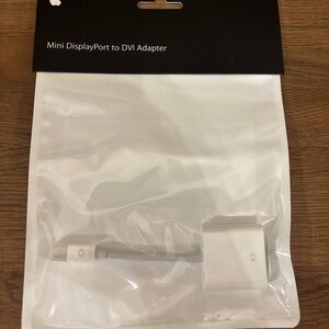 New Sealed And Original Apple Mini Display Port to DVI Adapter